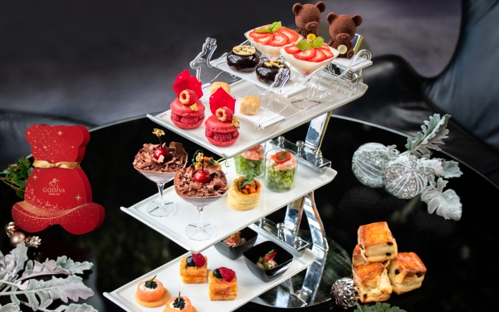 GODIVA Christmas Afternoon Tea