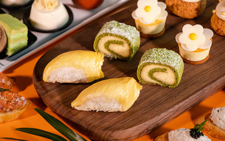 “ALL ABOUT DURIAN” AFTERNOON TEA SET AT THE MARKET