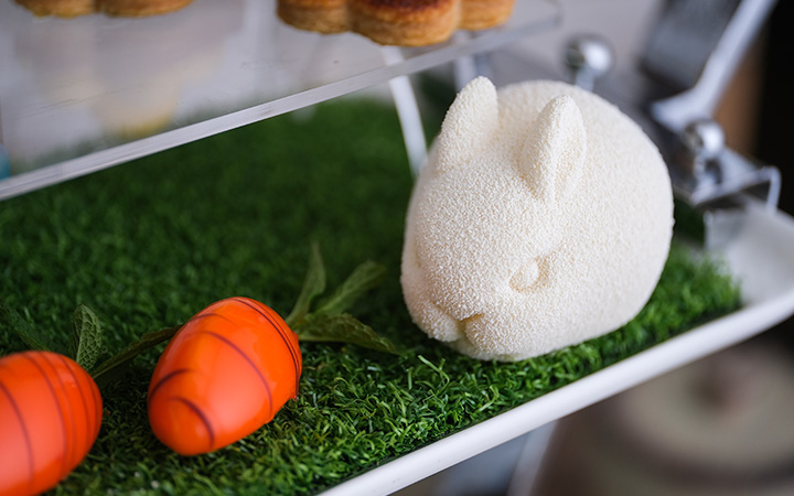 Mini Carrot &Rabbit Coconut Milk Pudding