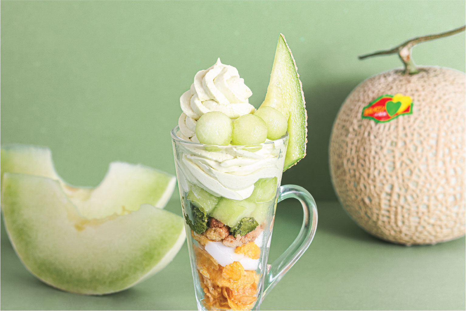 Hokkaido Milk Melon Soft Serve