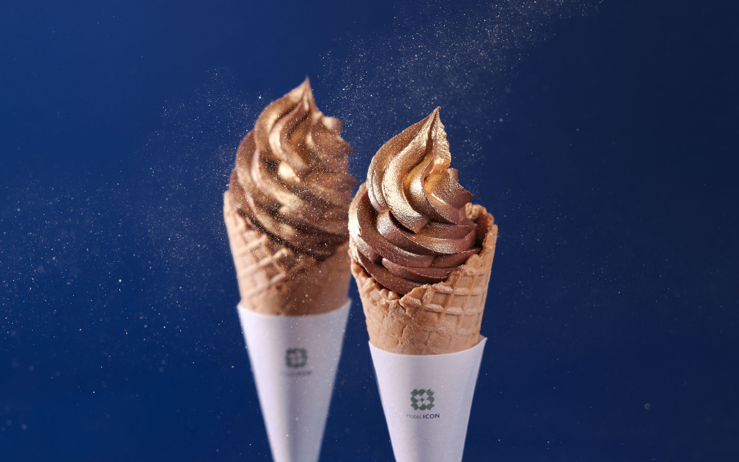 Free-flow GODIVA Chocolate Soft Serve
