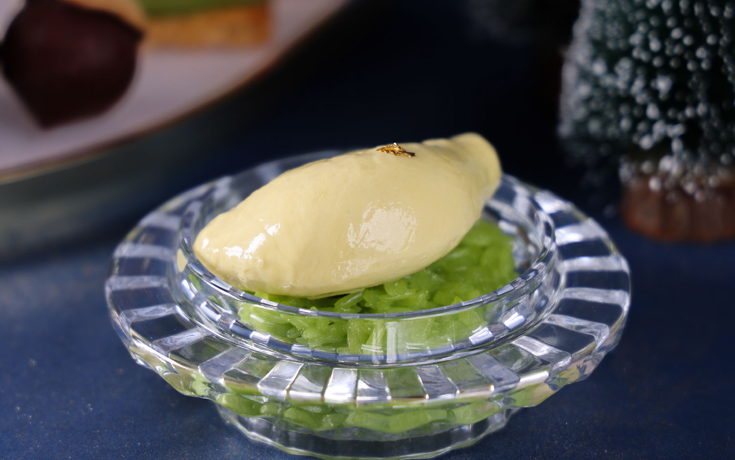 Golden Durian Pandan Sticky Rice